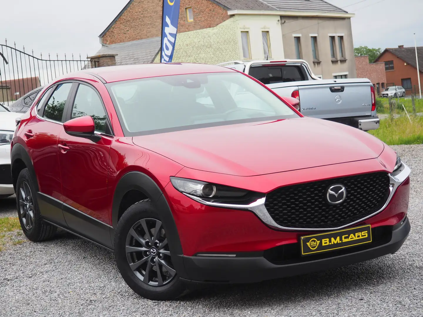Mazda CX-30 1.8 SKYACTIV-D ✅BOITE AUTO✅GPS-HEADUP-CLIM-PDC Rouge - 2