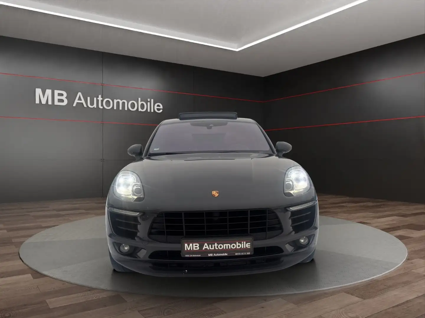 Porsche Macan S Diesel 1.Hand Abgas/GSD/Navi/Leder/Pano Gris - 2