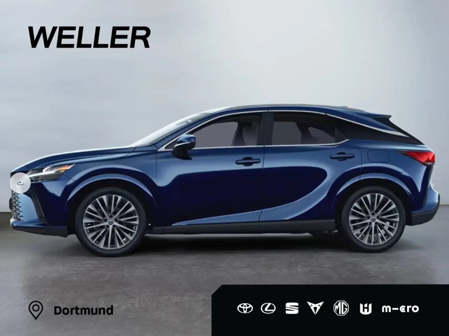Lexus RX 450h + (Plug-in-Hybrid) Executive Line *Allrad* Niebieski - 2