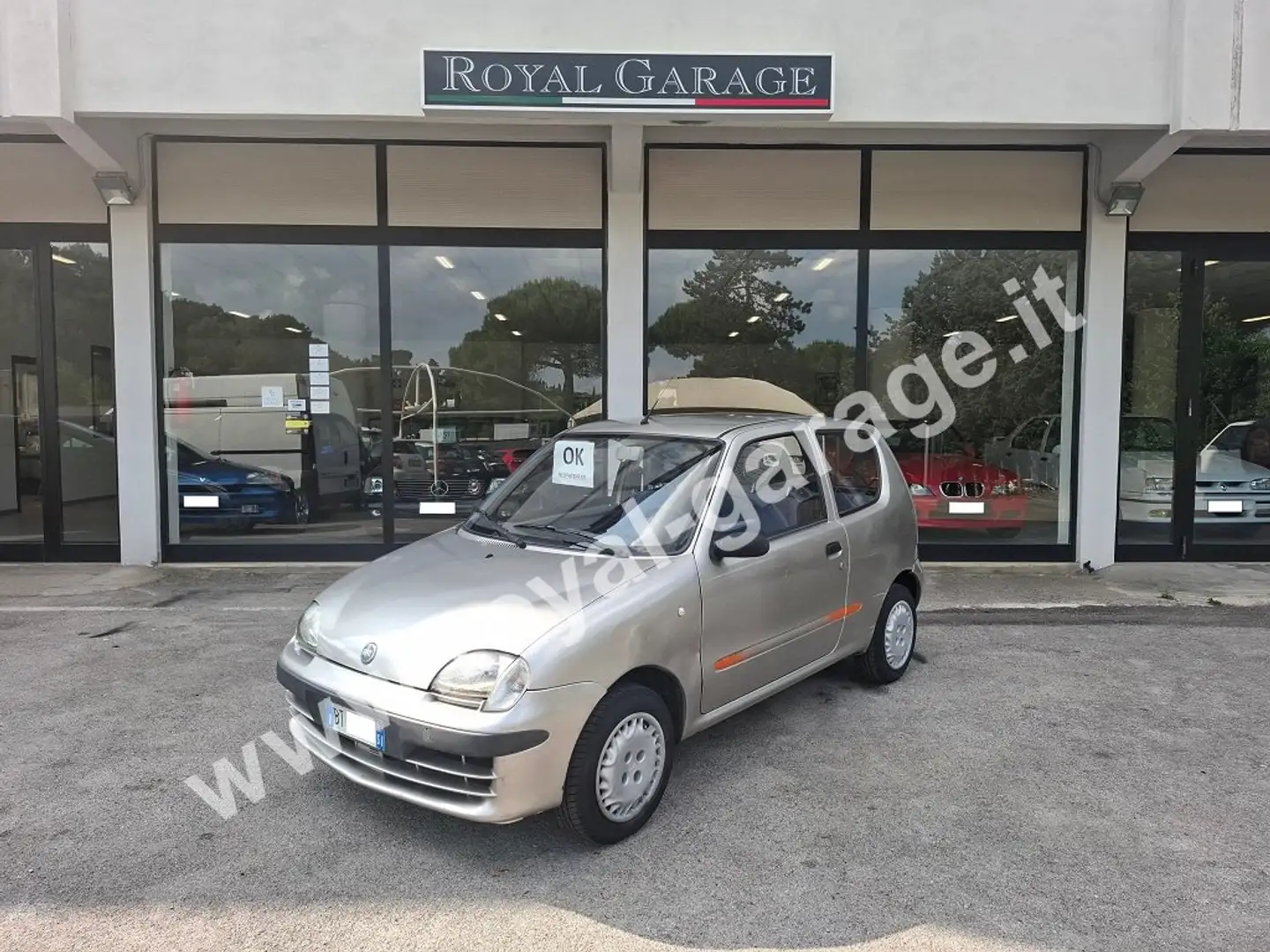 Fiat Seicento 1.1 EL (UNIPROPRIETARIO) NEOPATENTATI Plateado - 1