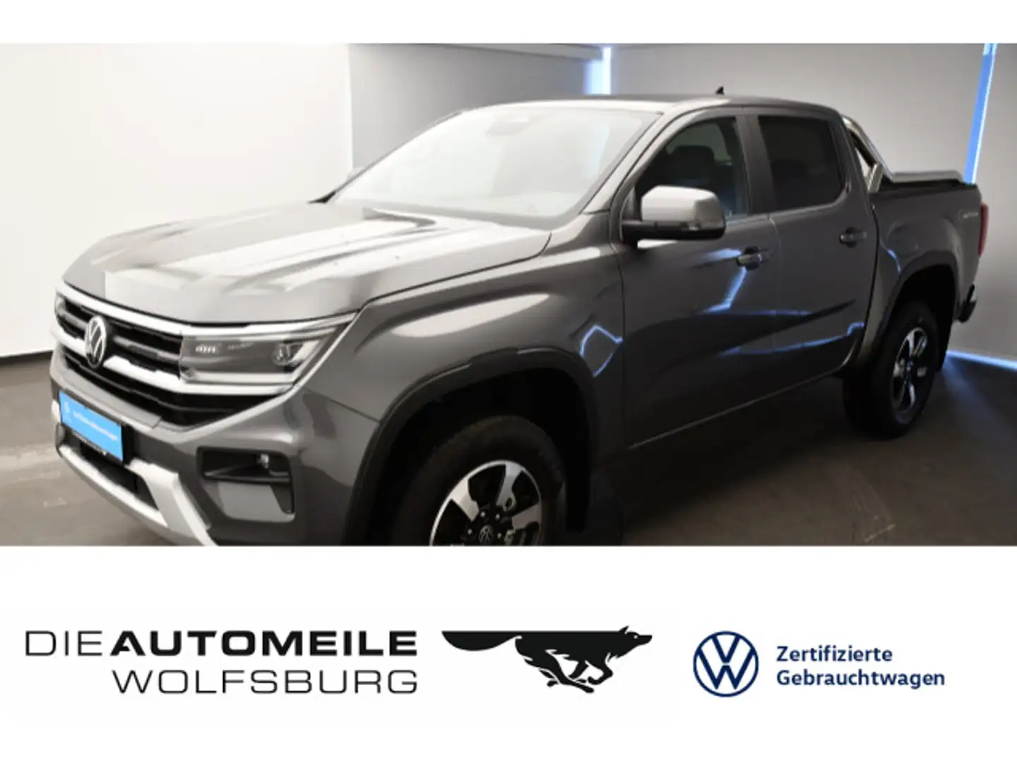 Volkswagen Amarok DC 2.0 TDI 4Mot. Automatik Style Stand/AH Grau - 1