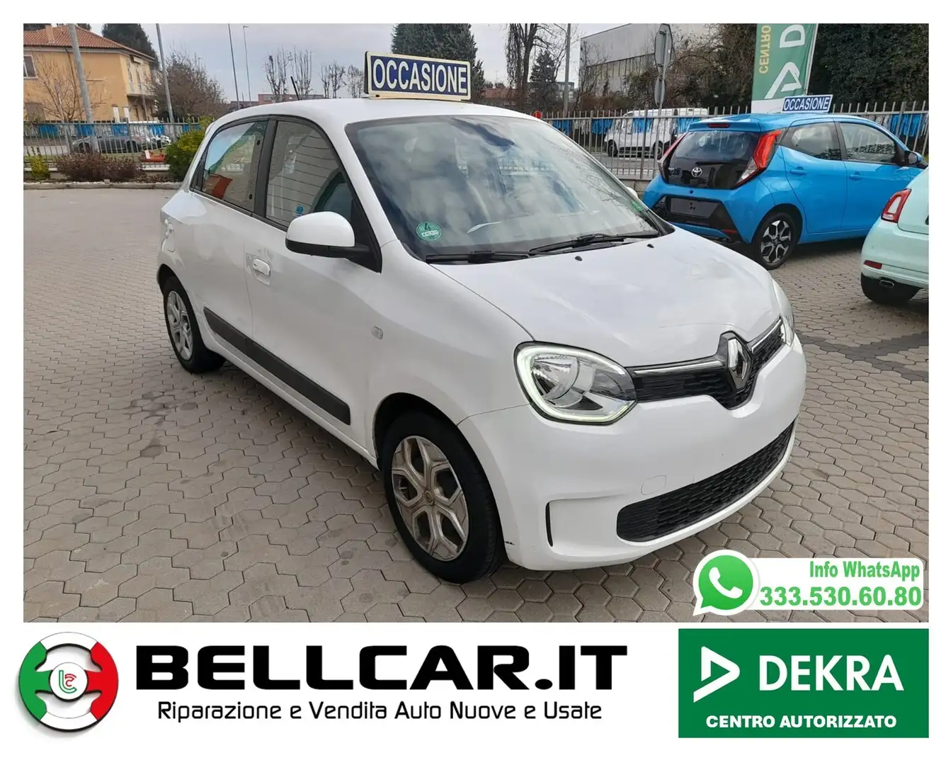 Renault Twingo SCe 65 CV Signature Blanc - 1