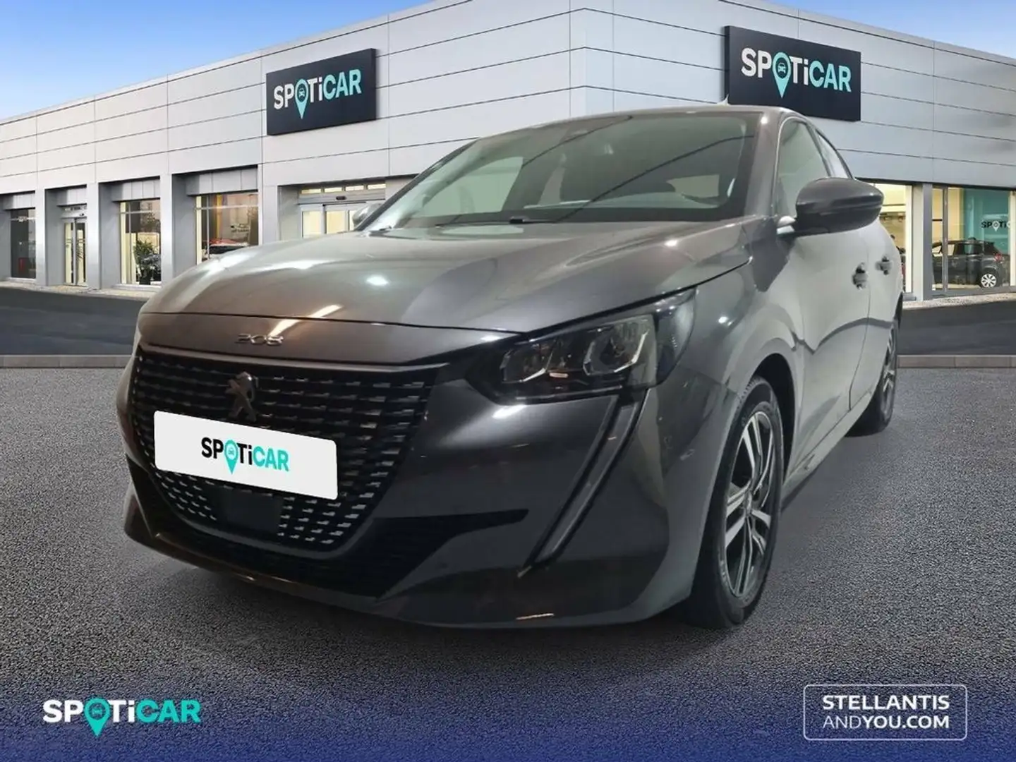 Peugeot 208 PureTech 73kW (100CV) Allure Pack Grijs - 1