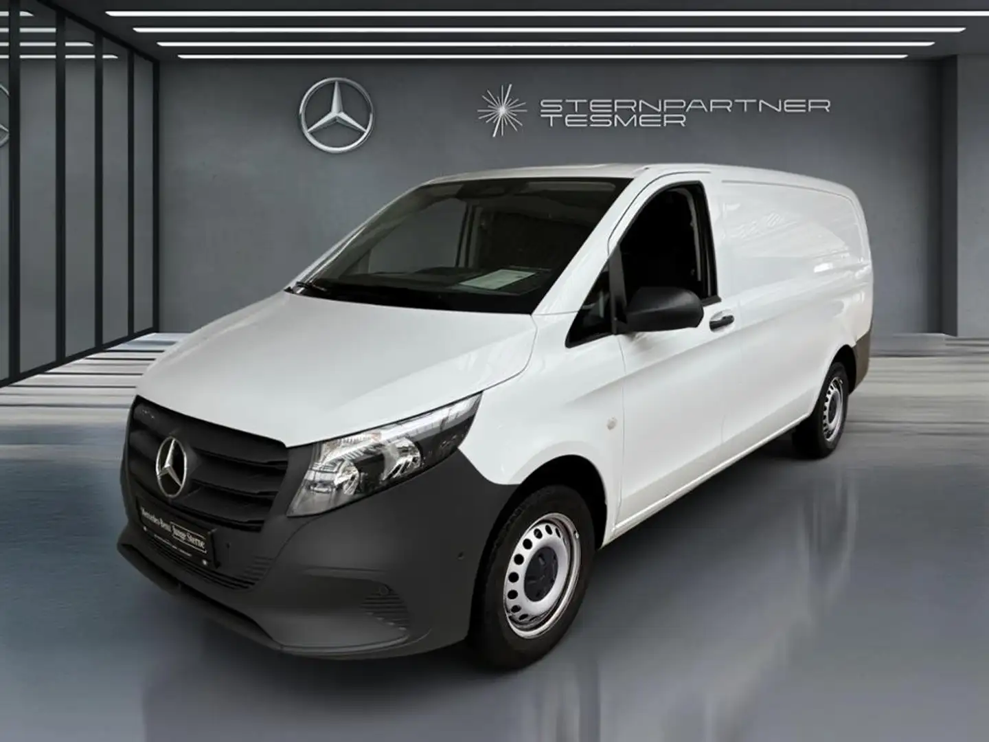 Mercedes-Benz Vito 110 CDI Kasten Lang MBUX+DAB+Totwinkel+AHK Weiß - 1