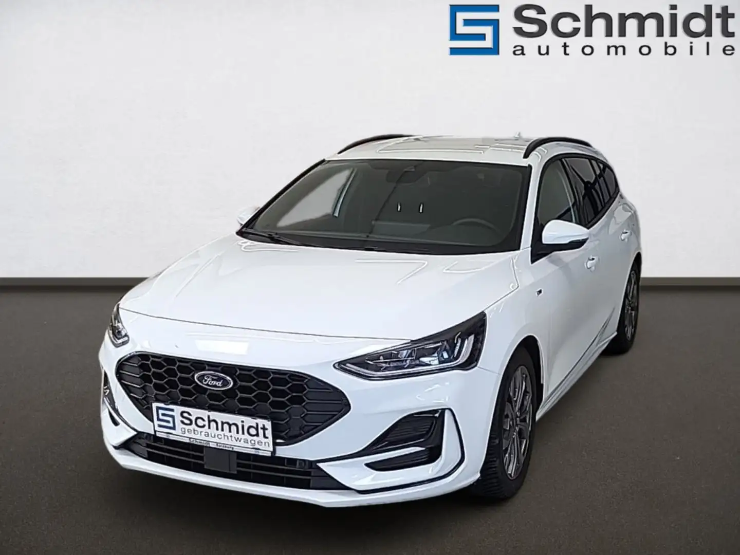 Ford Focus ST-Line Tra. 1,5 Eblue 115PS A8 F Blanc - 1