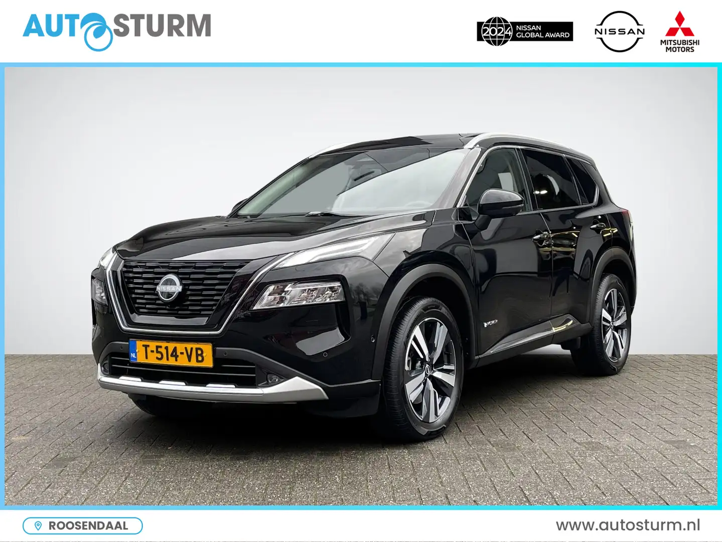 Nissan X-Trail 1.5 e-4orce Tekna 4WD 7p. Sun Pack Zwart - 1