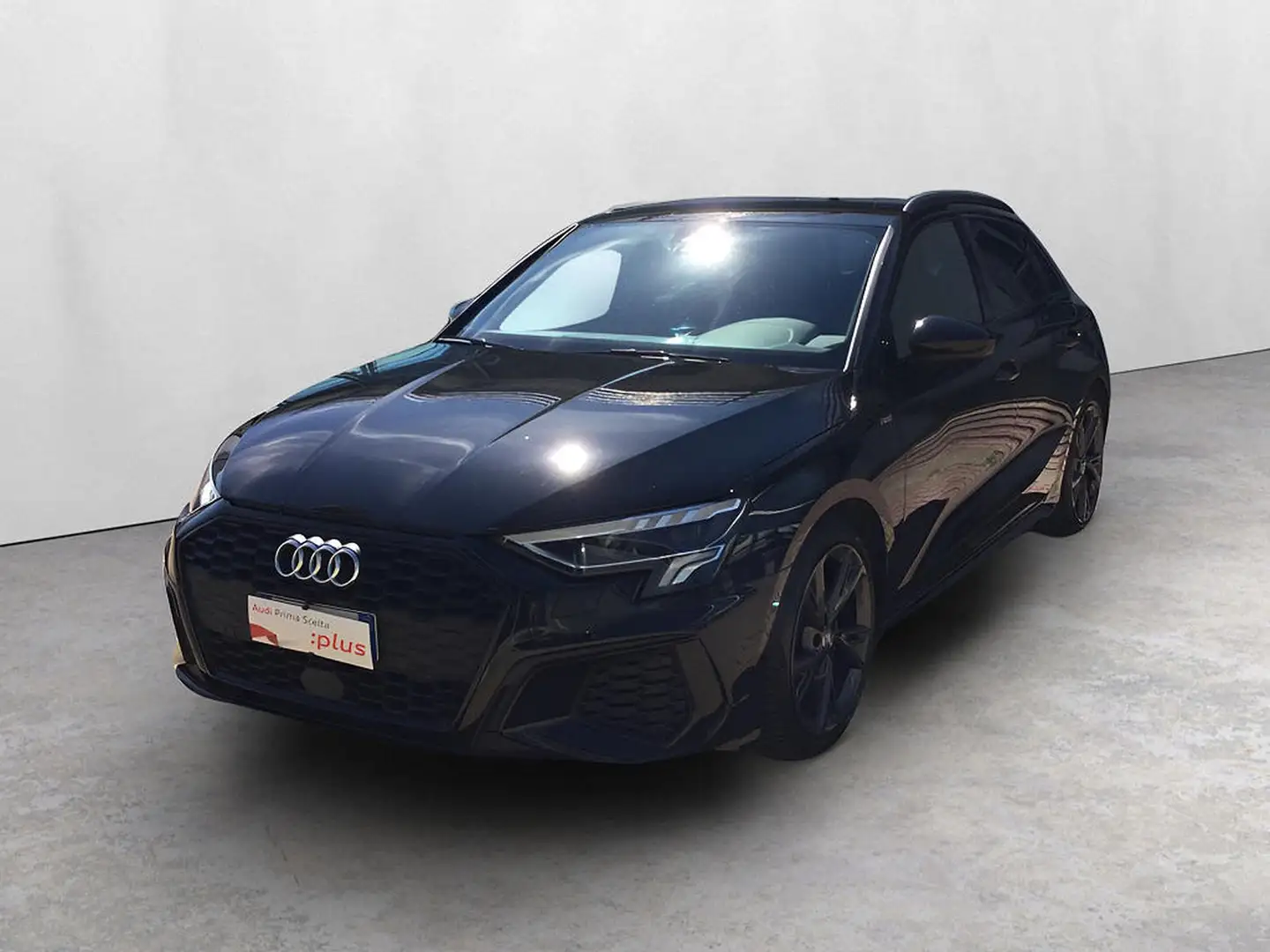 Audi A3 sportback 35 2.0 tdi s line edition s-tronic Noir - 1