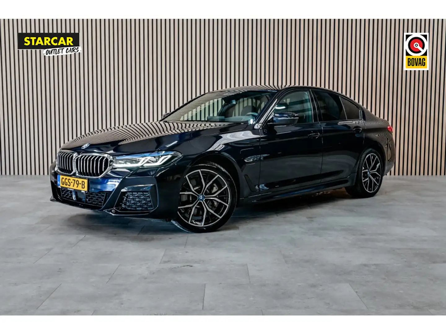 BMW 530 5-serie 530e xDrive M-Sport | HK | ACC | Laser | P Zwart - 1