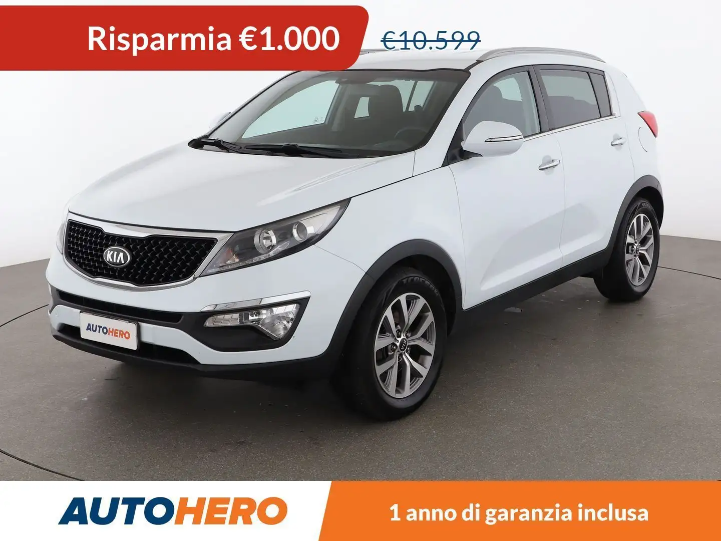 Kia Sportage 1.6 GDI Cool Blanc - 1
