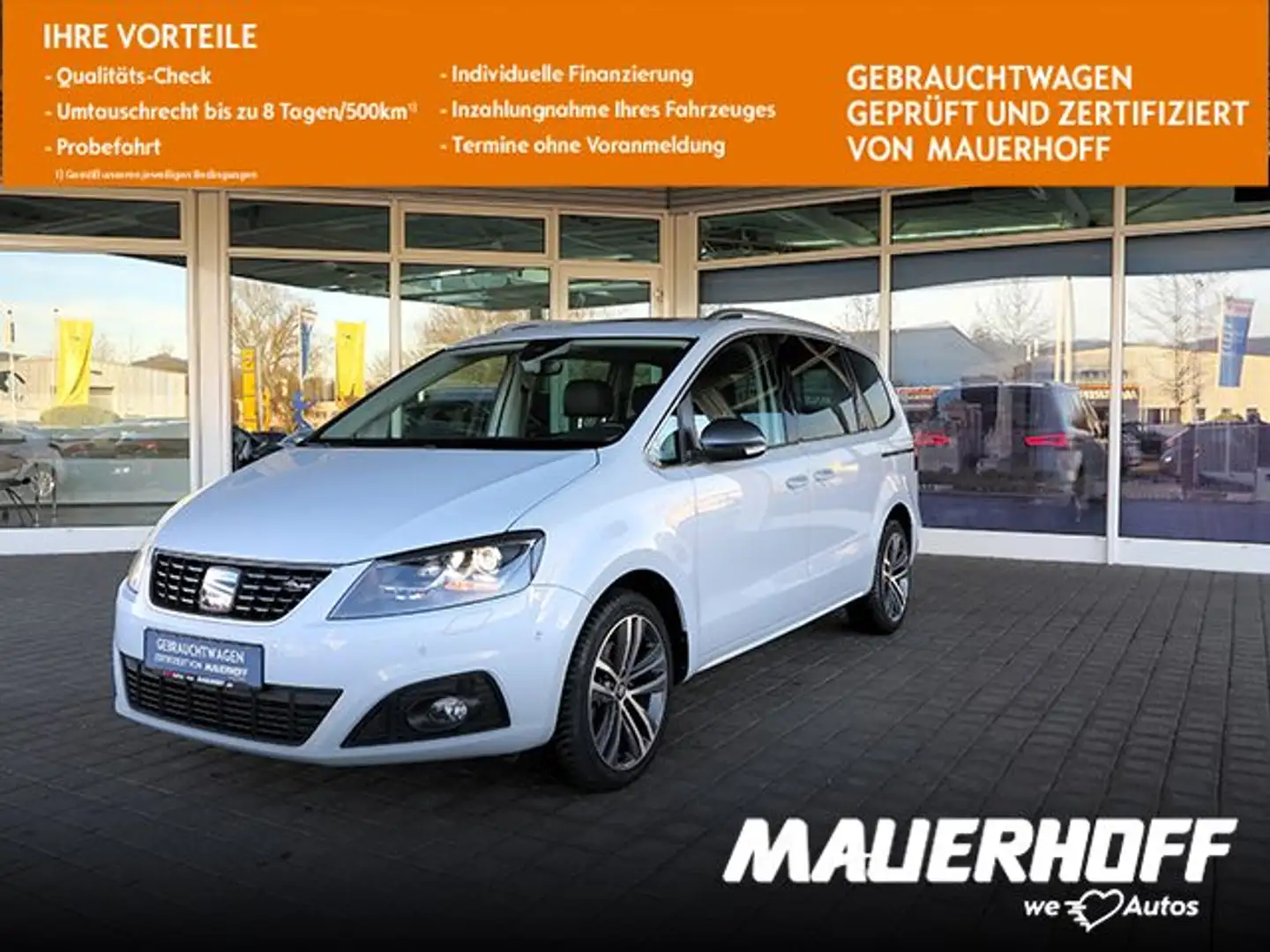 SEAT Alhambra FR-Line | Navi | Kamera | el. Schiebetü Blanc - 1