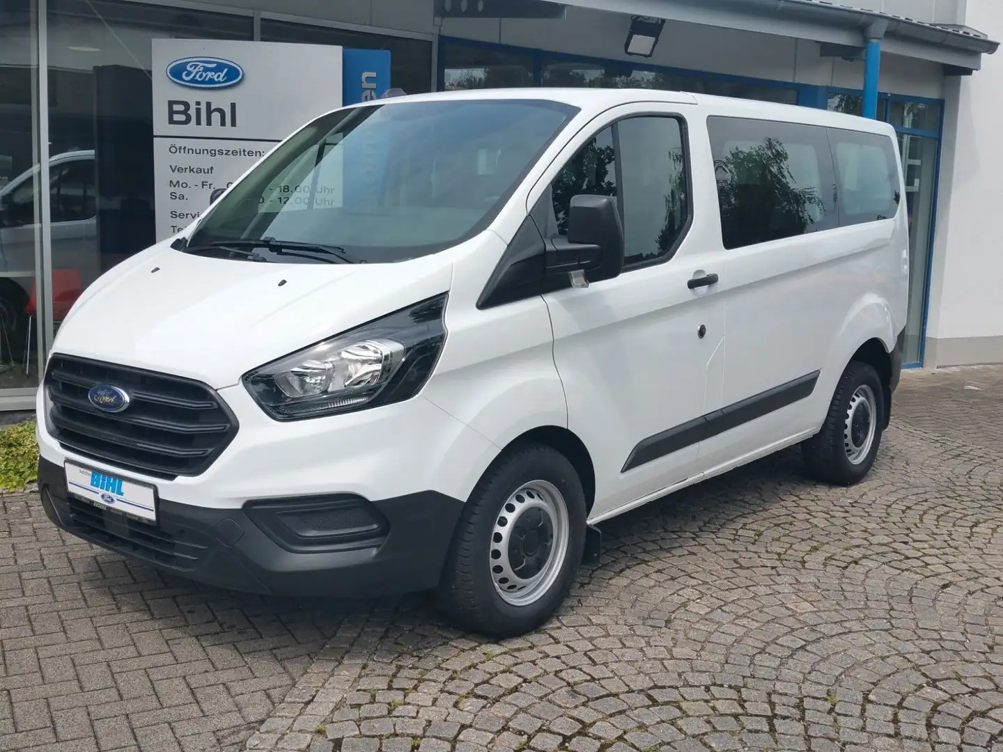 Ford Transit Custom Kombi L1 Doppelklima AHK Sichtpak Weiß - 2