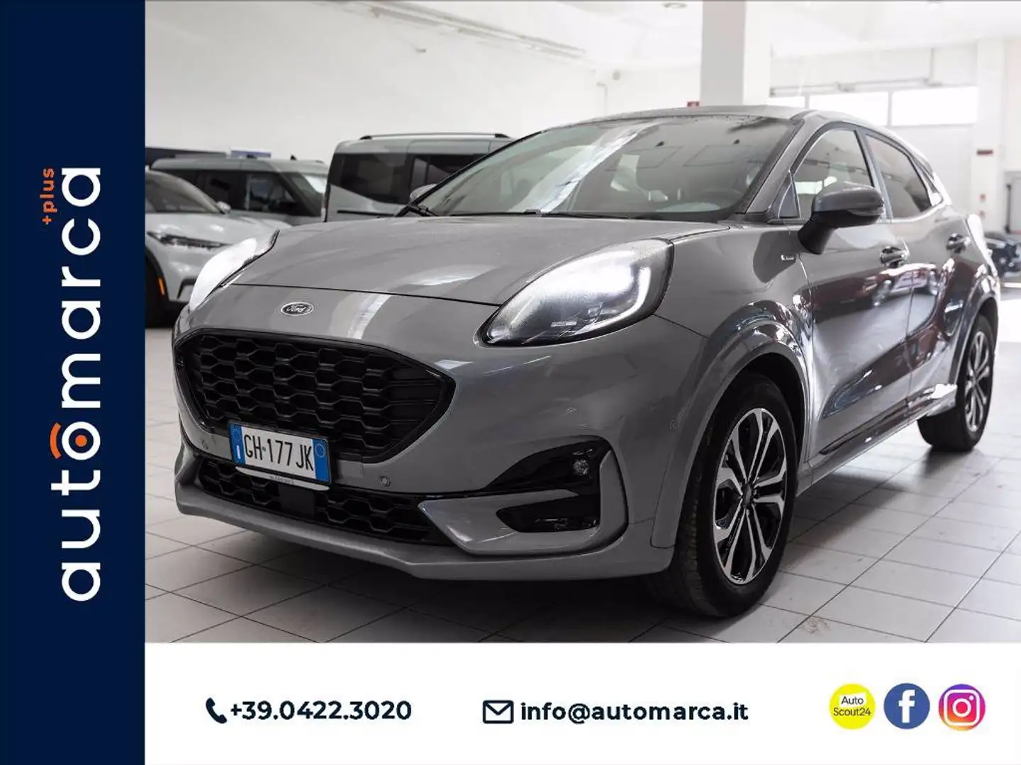 Ford Puma 1.0 ecoboost h ST-Line s&s 125cv Grigio - 1