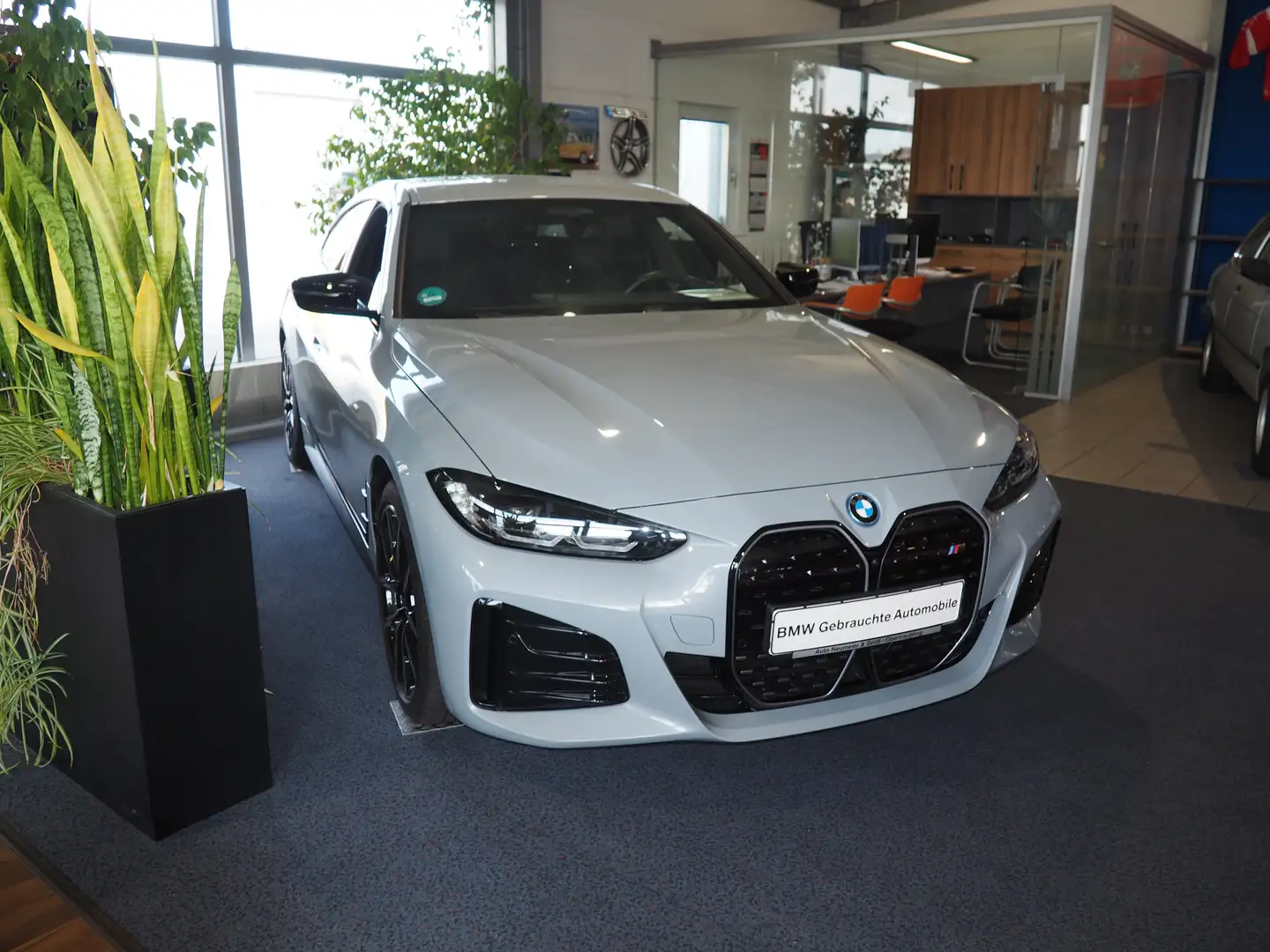 BMW i4 M50 Gran Coupe*M-SportPro*AHK*HUD*DAProf*360°* Gri - 1