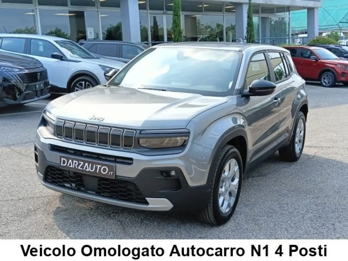 Jeep Avenger Autocarro 1.2 Turbo 100 CV MHEV Altitude N1 Grigio - 1