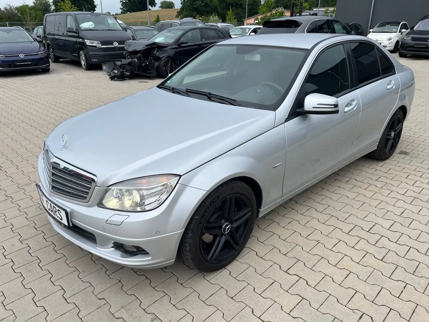 Mercedes-Benz C 200 C200 CDI Limo BlueEfficiency,AHK,2.Hd,gepfl Silber - 2