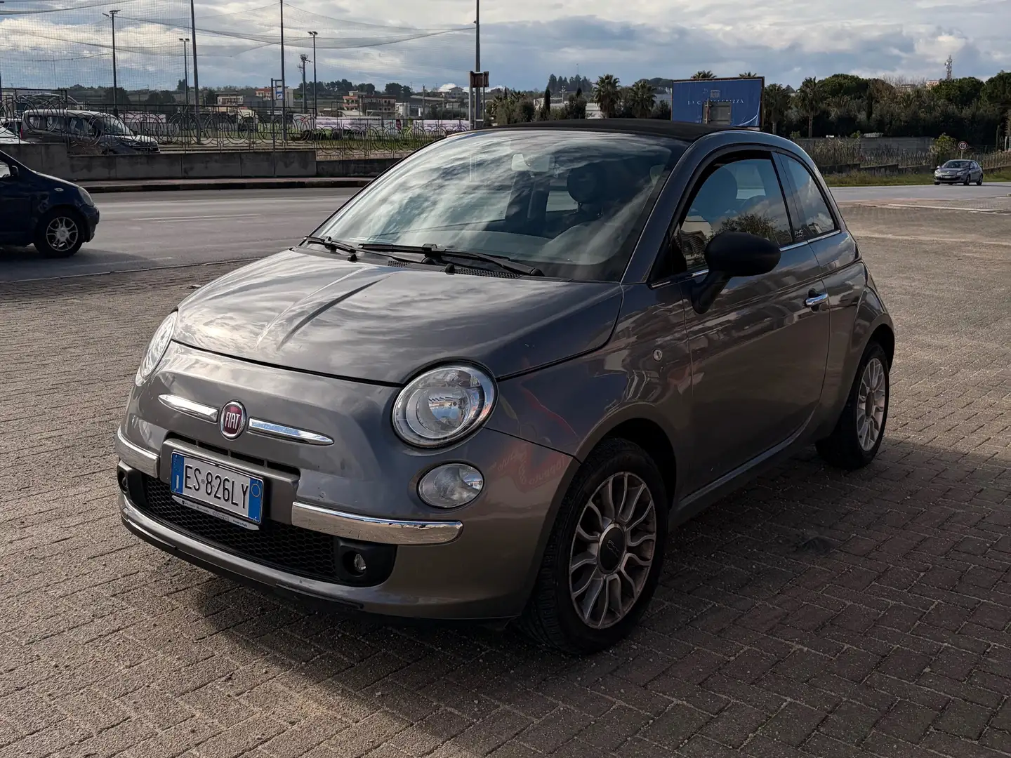 Fiat 500C 500C III 1.2 Lounge 69cv Grigio - 1