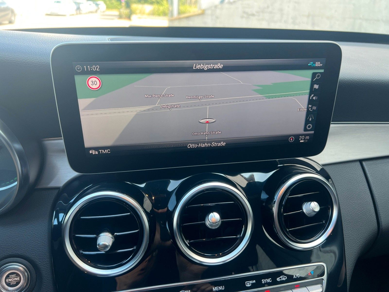 Mercedes-Benz C 200 T-M AMG Line AHK LEDER NIGHT LED KAM — photo 17
