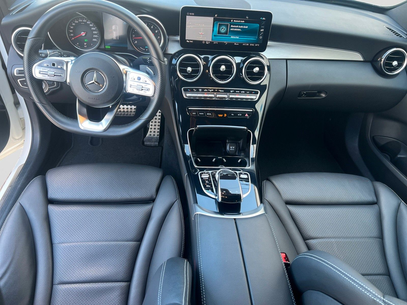 Mercedes-Benz C 200 T-M AMG Line AHK LEDER NIGHT LED KAM — photo 12