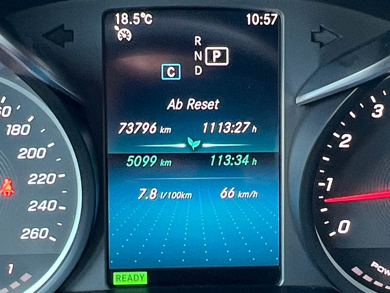Mercedes-Benz C 200 T-M AMG Line AHK LEDER NIGHT LED KAM — photo 11