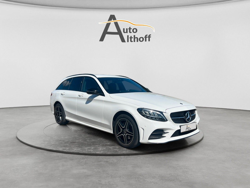 Mercedes-Benz C 200 T-M AMG Line AHK LEDER NIGHT LED KAM