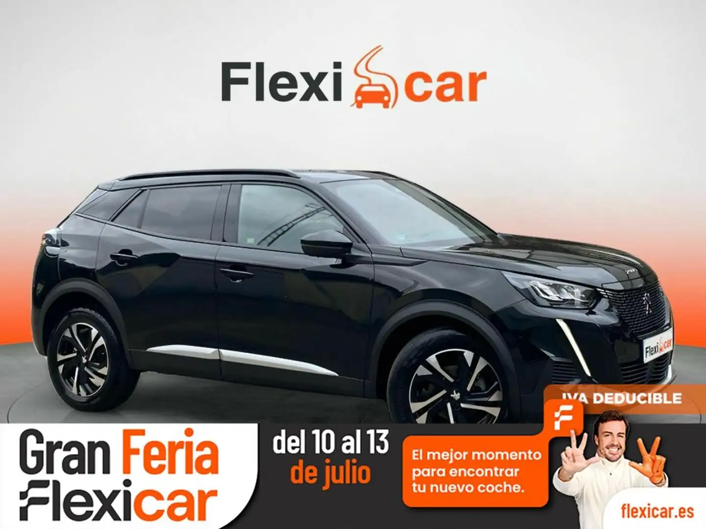 Peugeot 2008 1.2 PureTech S&S Allure EAT8 130 Zwart - 1