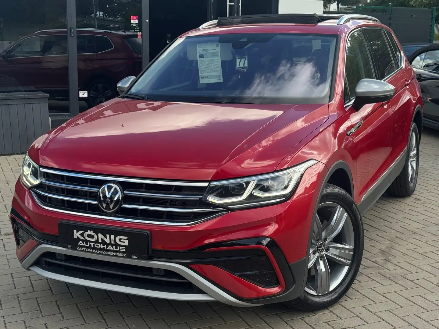 Volkswagen Tiguan Allspace Elegance 4Motion*7 Sitzer*AHK* Rot - 2