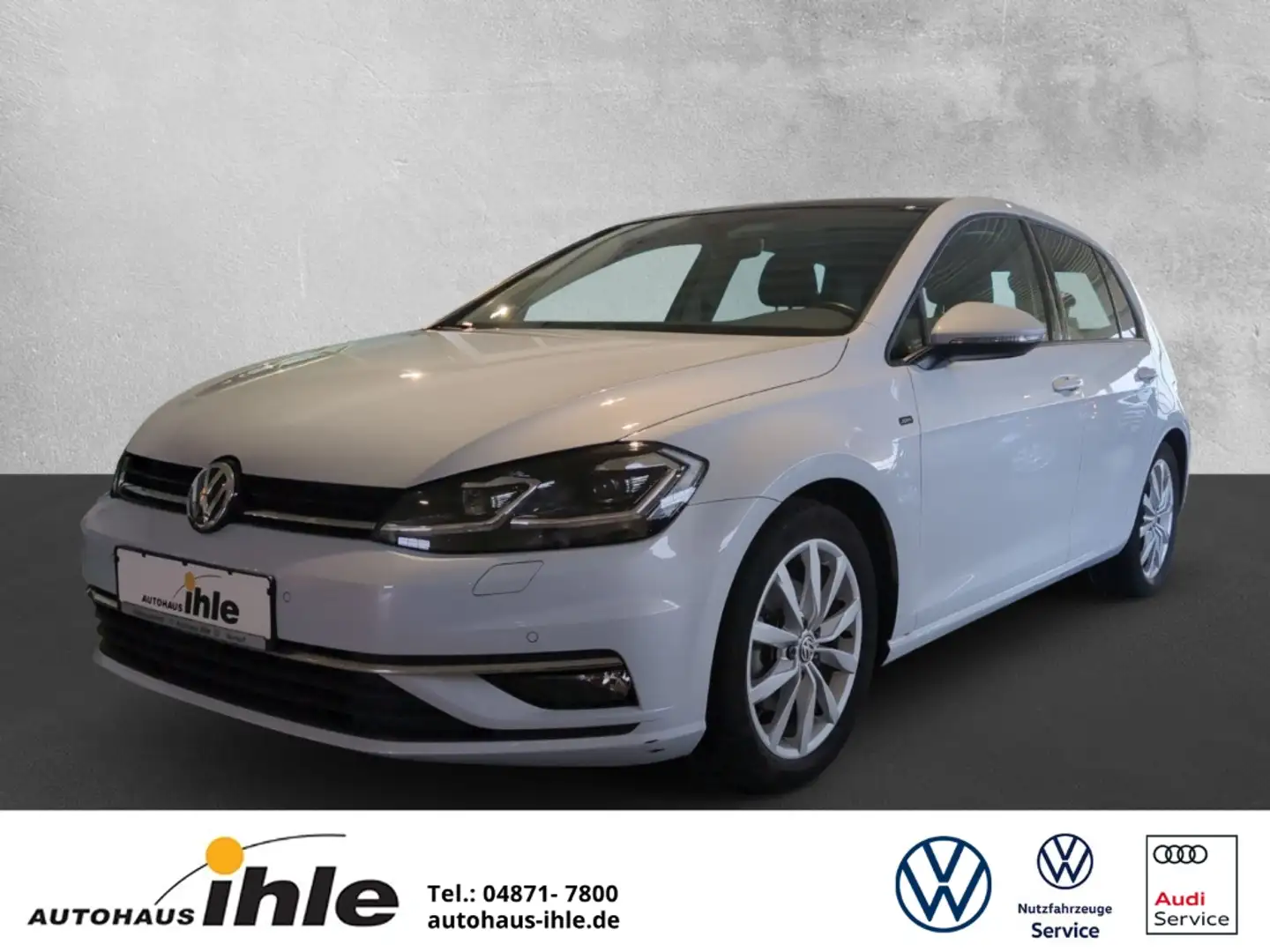 Volkswagen Golf VII 1,5 TSI DSG Join R-Line Sportpaket PANO.DACH Weiß - 1