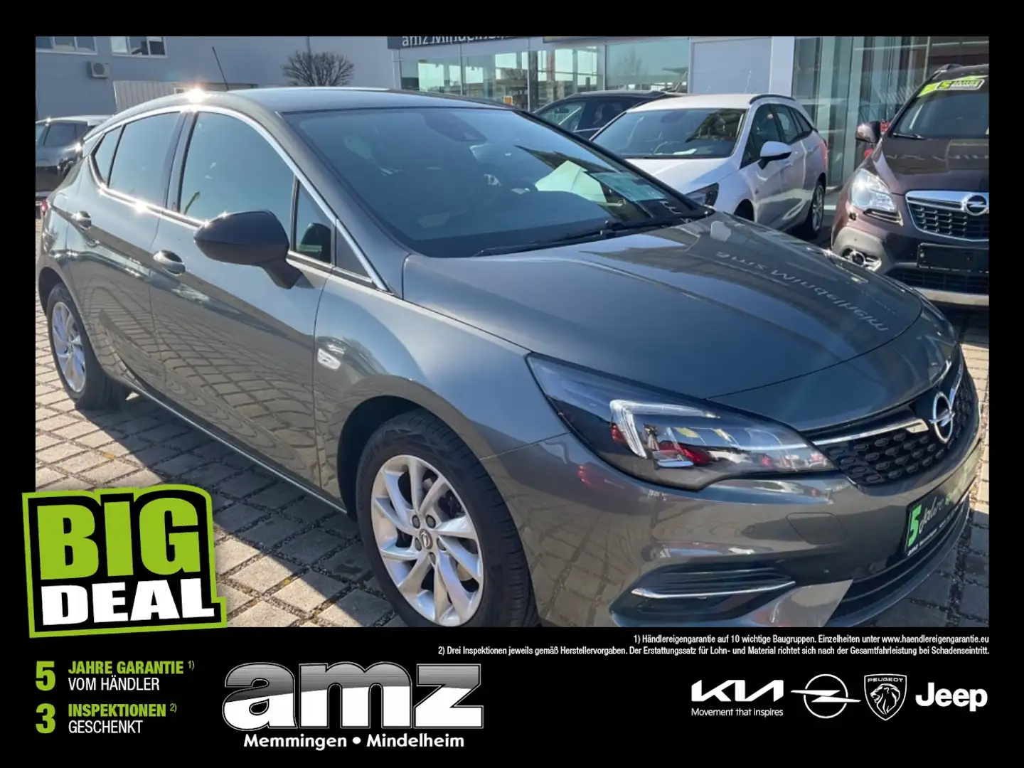 Opel Astra K Turbo *wenigKilometer*topgepflegt* Gris - 1