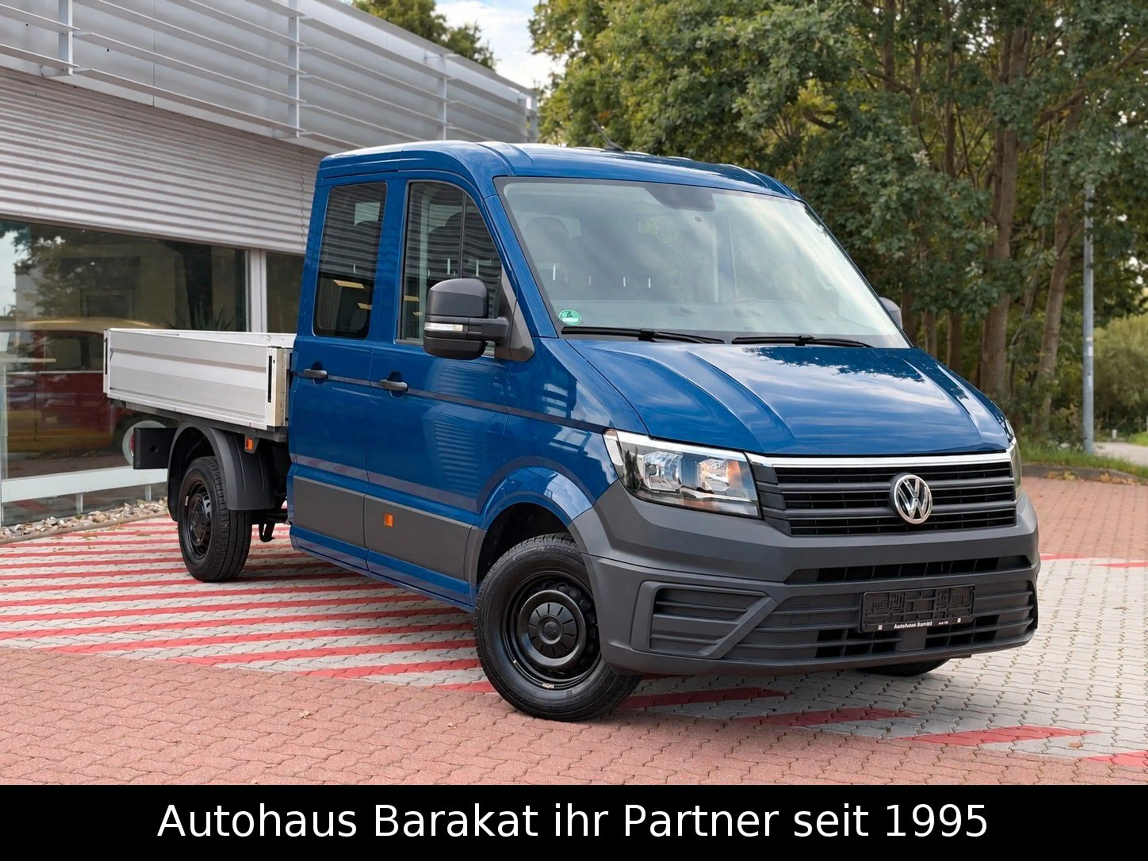 Volkswagen Crafter Pritsche 35 DoKa KLIMA AHK 7 Sitze APP