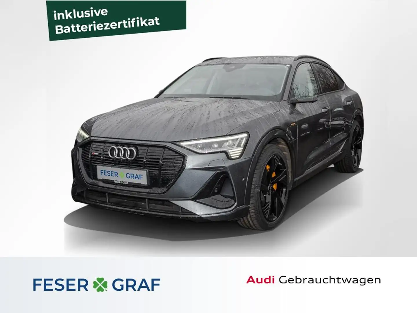 Audi e-tron Sportback 55 S line /Matrix/Pano/B&O/HuD/TV/AHK Gris - 1