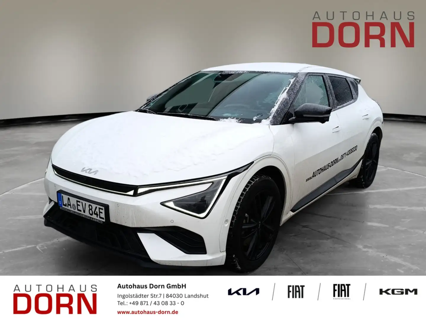 Kia EV6 GT-Line 84 kWh Design-/ Sound-/ DriveWise-/ Wärmepumpe Weiß - 1