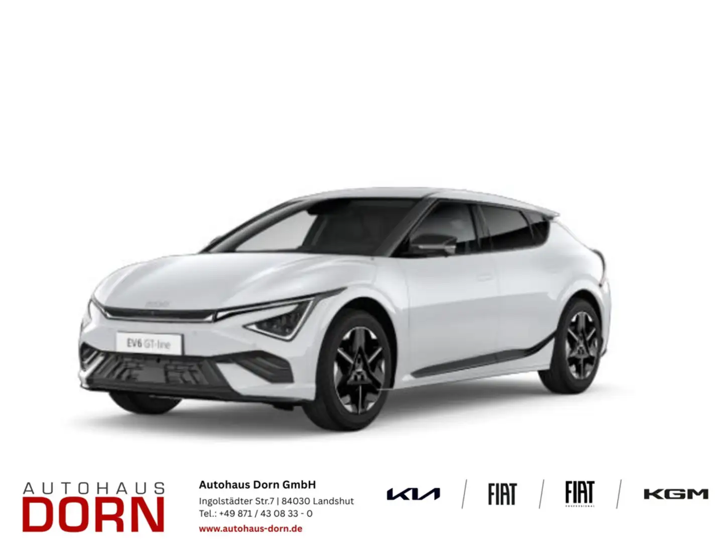 Kia EV6 GT-Line 84 kWh Design-/ Sound-/ DriveWise-/ Wärmepumpe Белый - 1