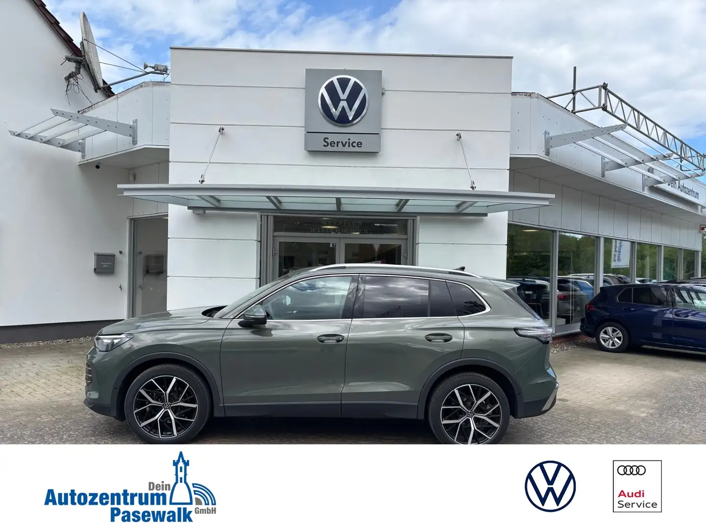 Volkswagen Tiguan CT 2.0 TDI DSG Elegance Grün - 1