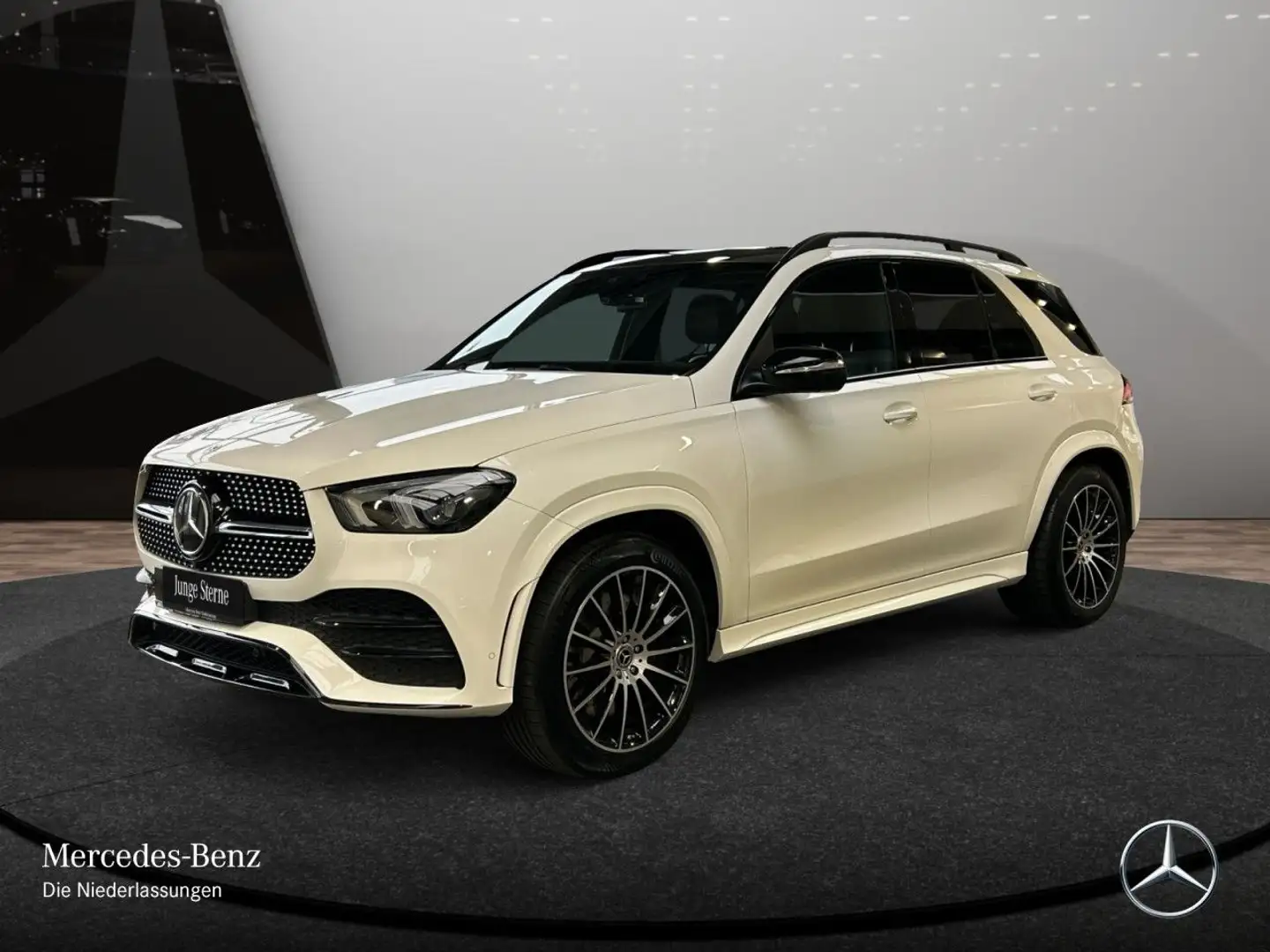 Mercedes-Benz GLE 580 4M AMG+NIGHT+PANO+360+AHK+LED+FAHRASS+21" Blanc - 2