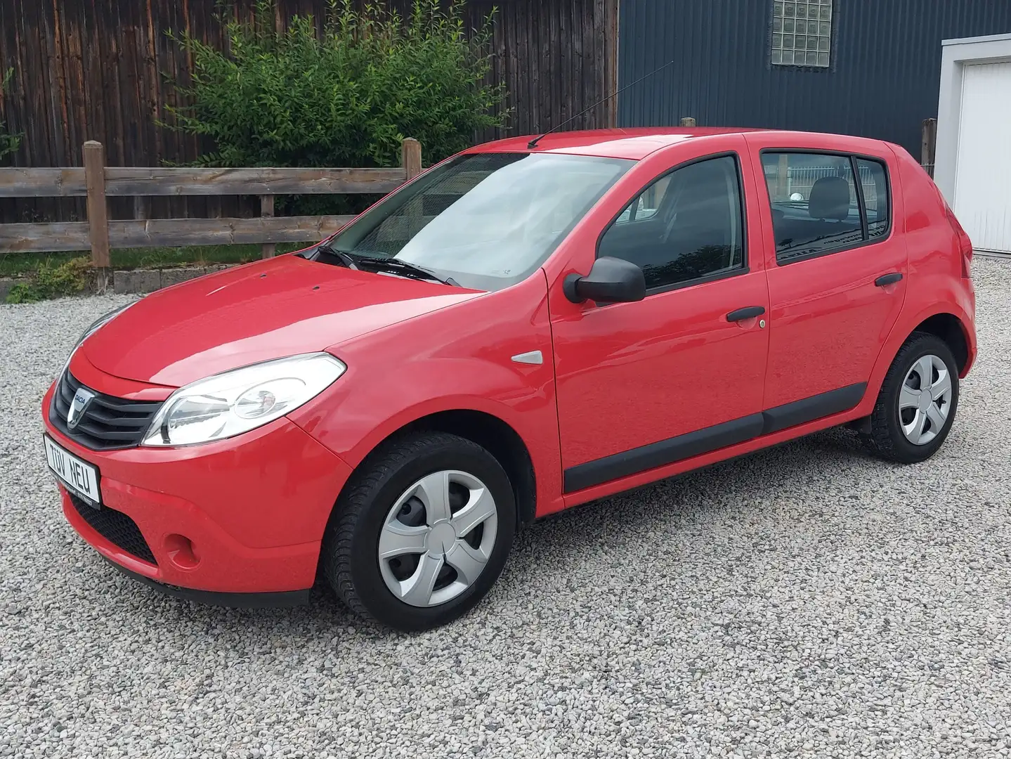 Dacia Sandero Ambiance*Klima*1.Hand!*Tüv neu! Rojo - 2