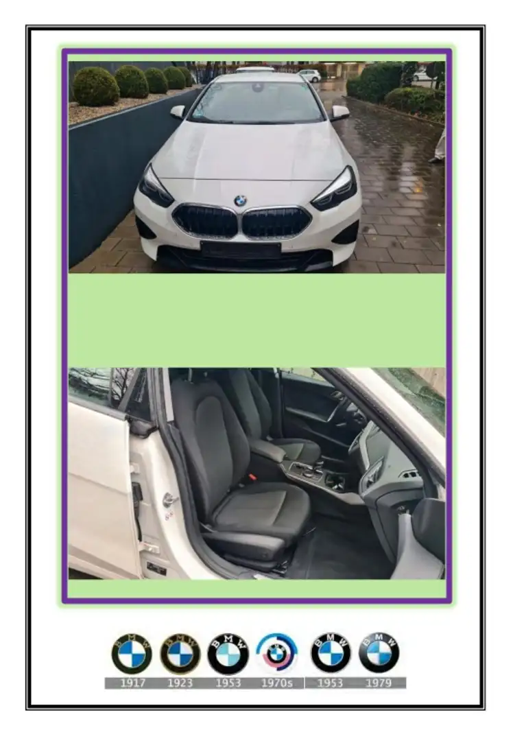 BMW 218 218dA Gran Coupé Blanco - 2