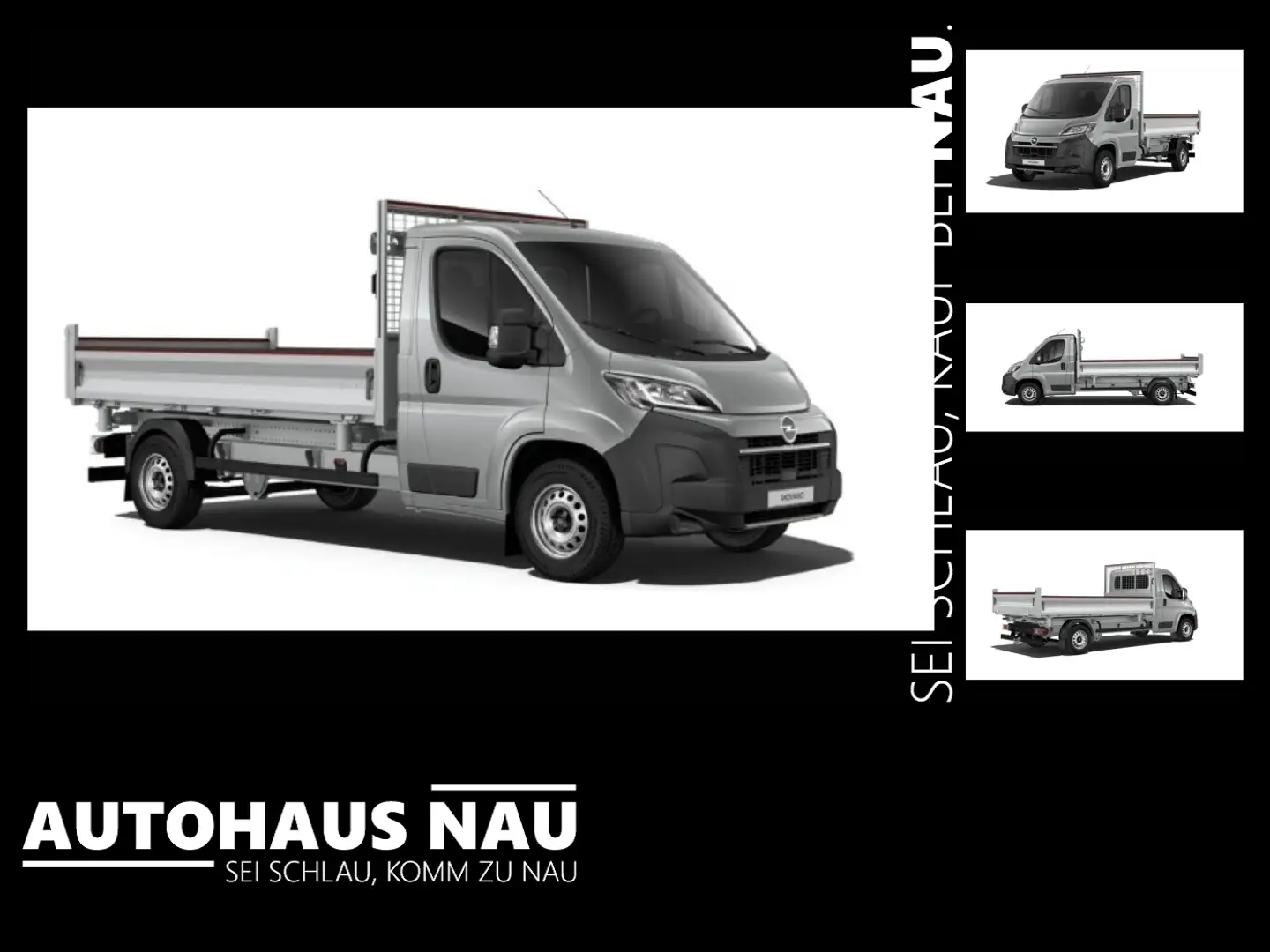 Opel Movano 3-Seiten-Kipper 3,5t L3 - Automatik Grau - 1