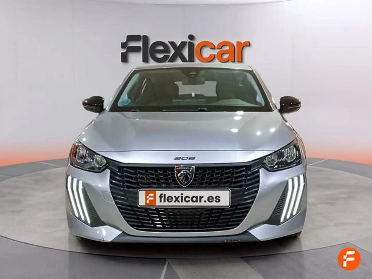 Peugeot 208 1.2 Puretech S&S Allure 100 Gris - 2