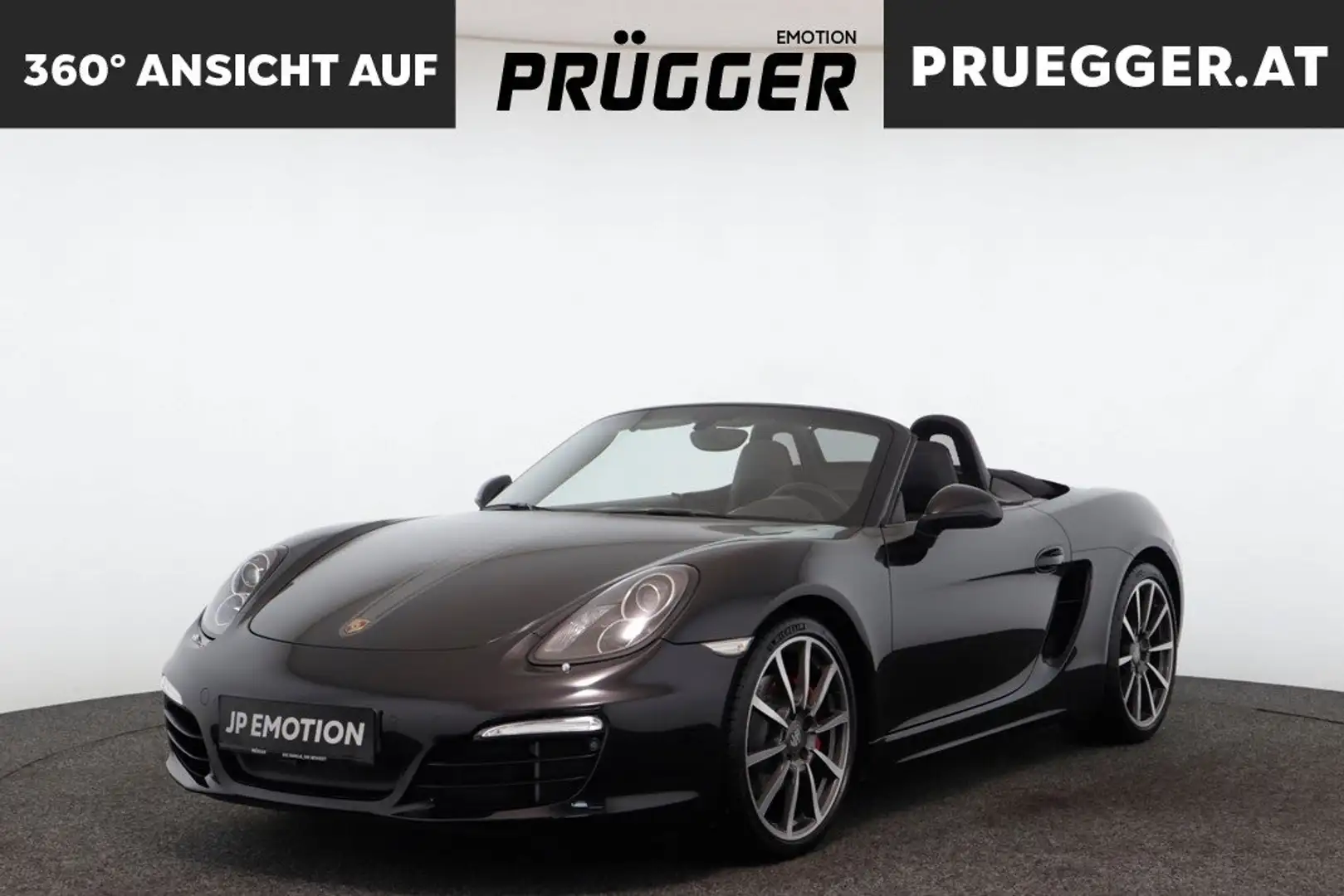 Porsche Boxster S PDK 981 APPROVED NAVI AGA CHRONO 20ZOLL Schwarz - 1