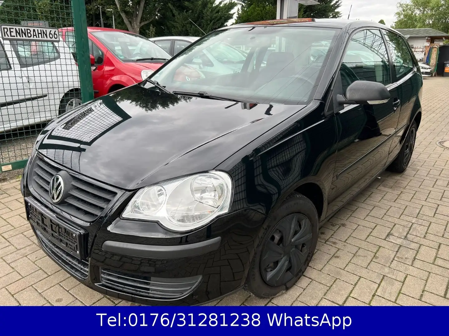 Volkswagen Polo IV 1.2 Tour !! Klima !! Tüv Sep.2026 !! Schwarz - 1
