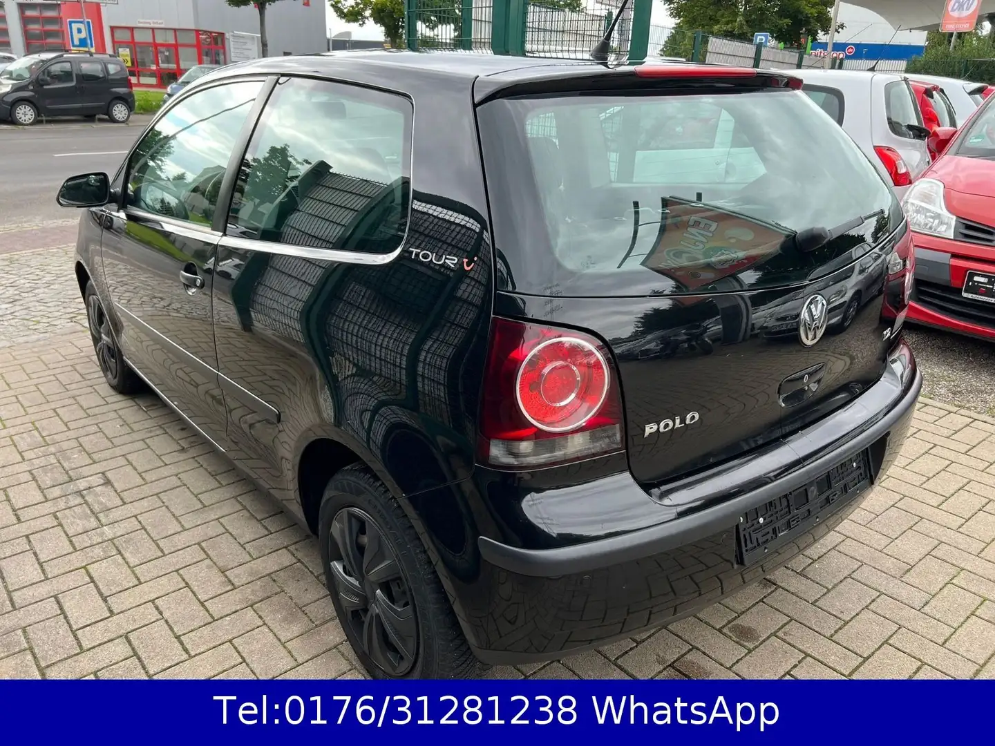 Volkswagen Polo IV 1.2 Tour !! Klima !! Tüv Sep.2026 !! Schwarz - 2