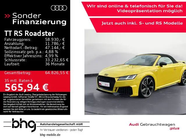 Audi TT RS 2.5 TFSI quattro Matrix/Sportabga