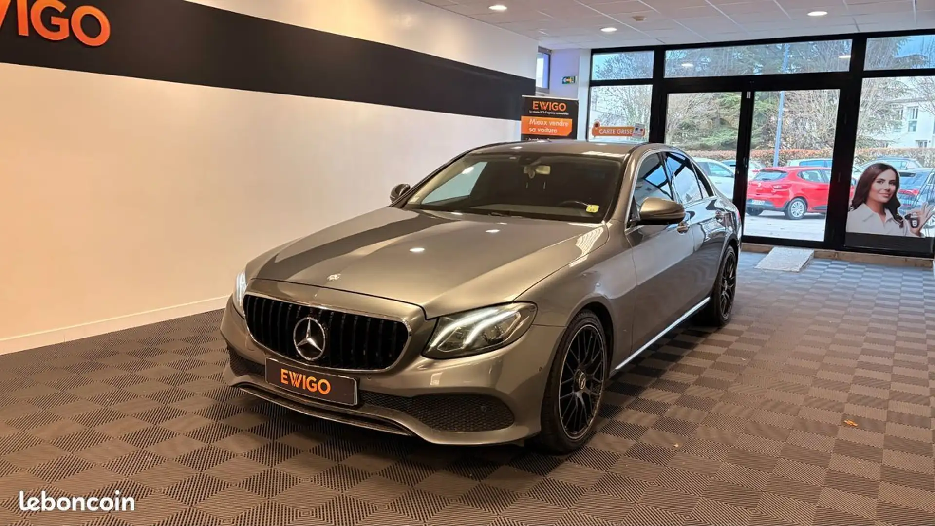 Mercedes-Benz E 220 2.0 220 d 195 business executive 9g-tronic bva Grijs - 2