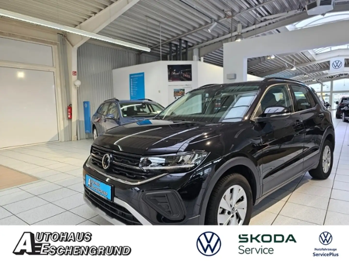 Volkswagen T-Cross 1.0 TSI Life NAVI ACC SHZ PDC Schwarz - 1