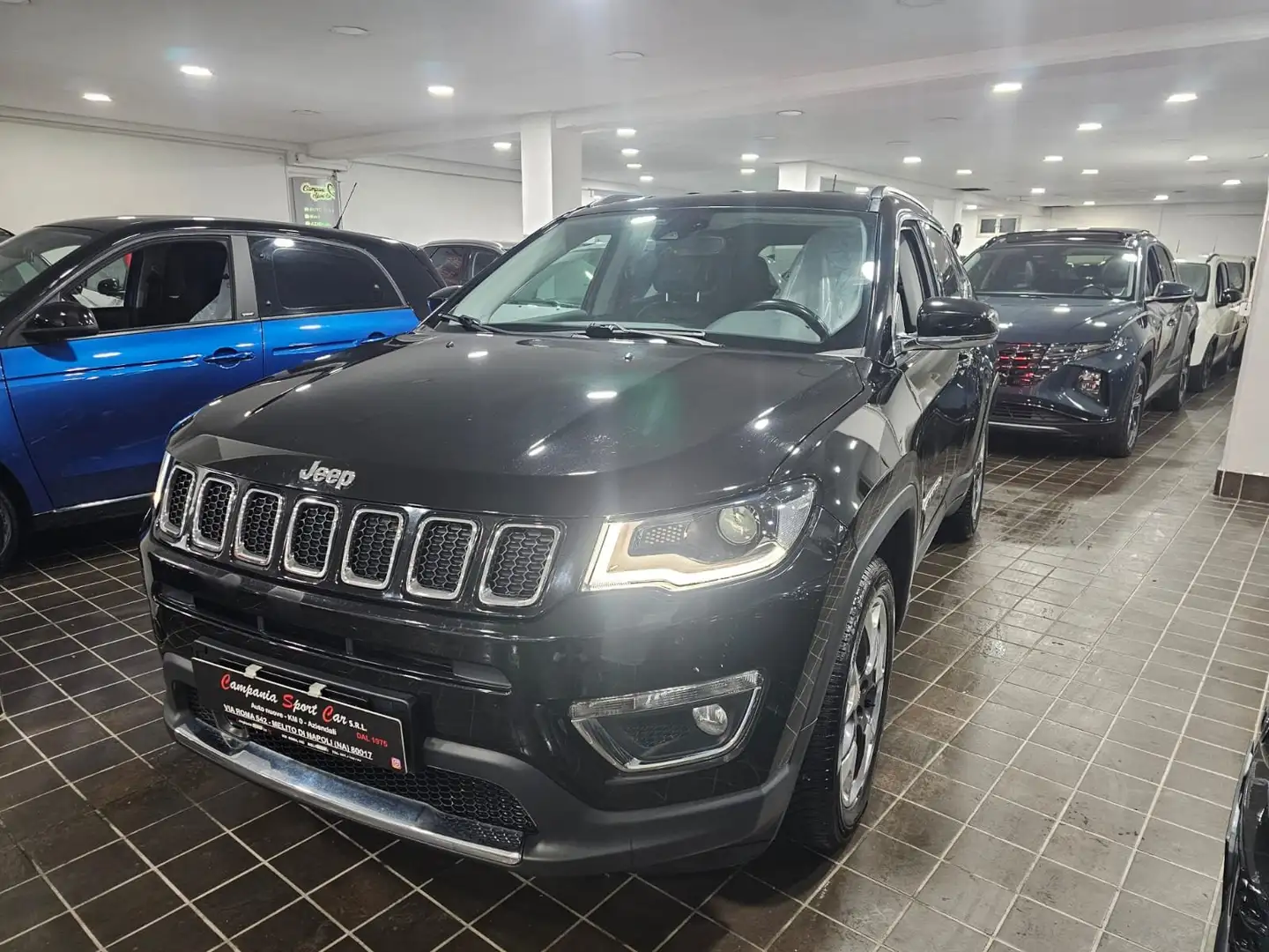 Jeep Compass LIMITED MY20 1.4 BENZ/GPL 140CV - UFFICIALE JEEP Zwart - 1