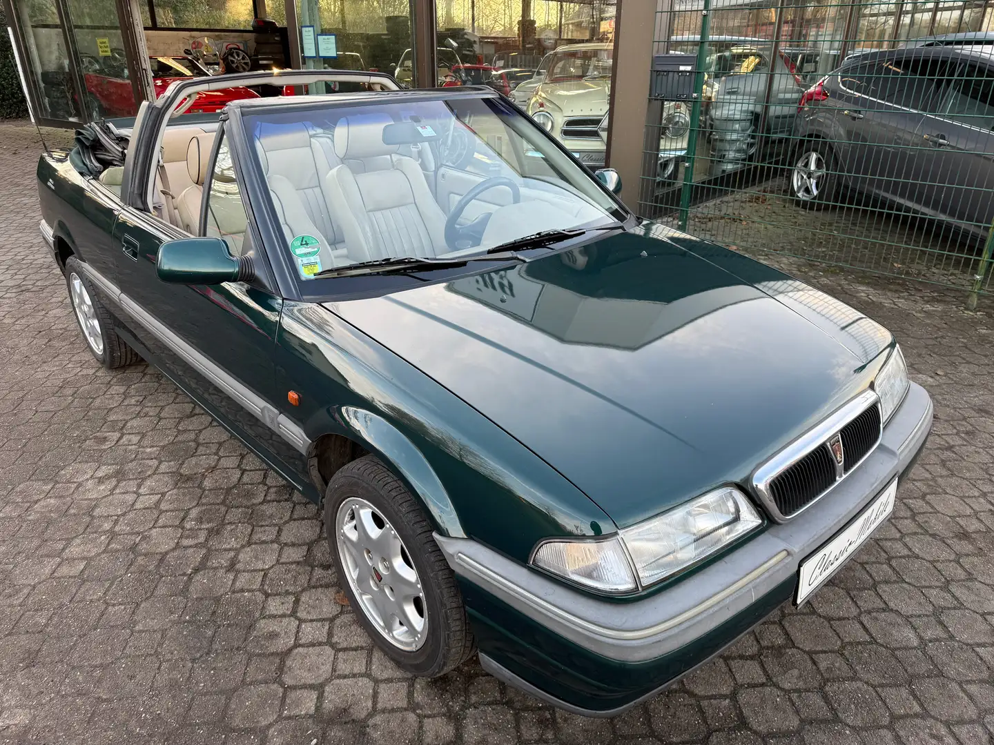 Rover 216 i Cabriolet*1.Hand*HU/H-Kennzeichen a.W. neu*Leder Grün - 1