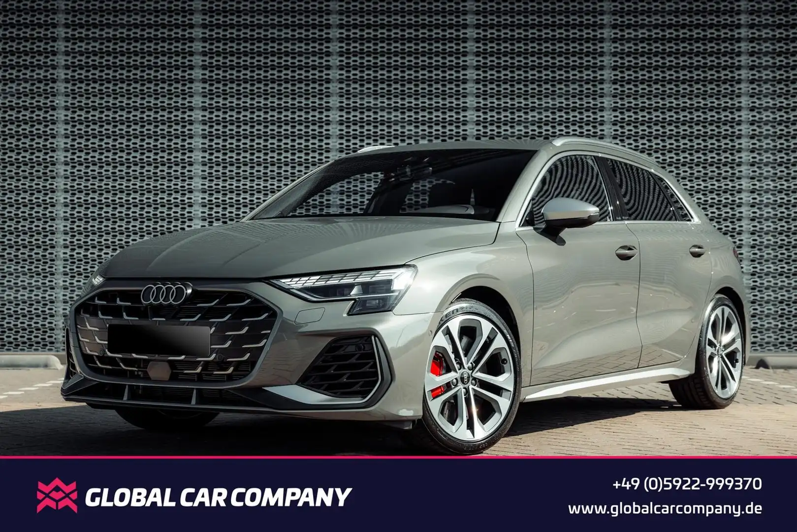 Audi S3 quattro AKRAPOVIC,MATRIX,SONOS,NAPPA,MEMORY Gris - 1