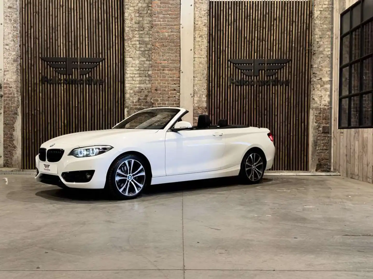 BMW 220 iA*AUT*SPORT-LINE*23.038 KM*SPORTZETELS*CABRIO* Blanc - 2
