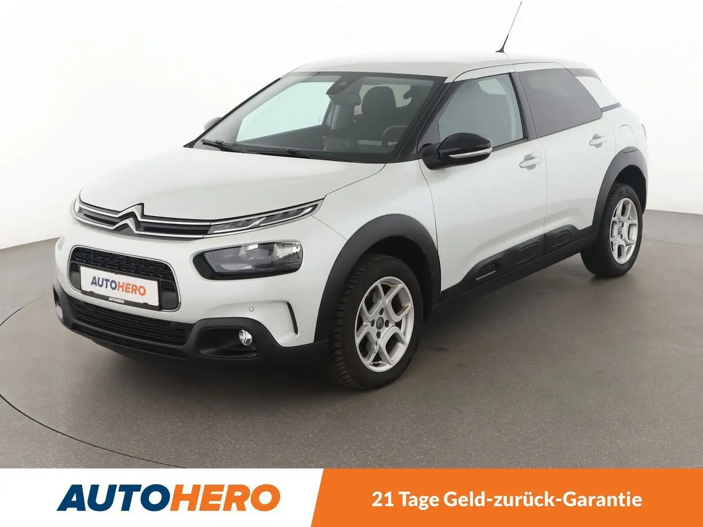 Citroen C4 Cactus 1.2 PureTech Shine*NAVI*CAM*SPUR*PDC*SHZ*KLIMA* Blanc - 1