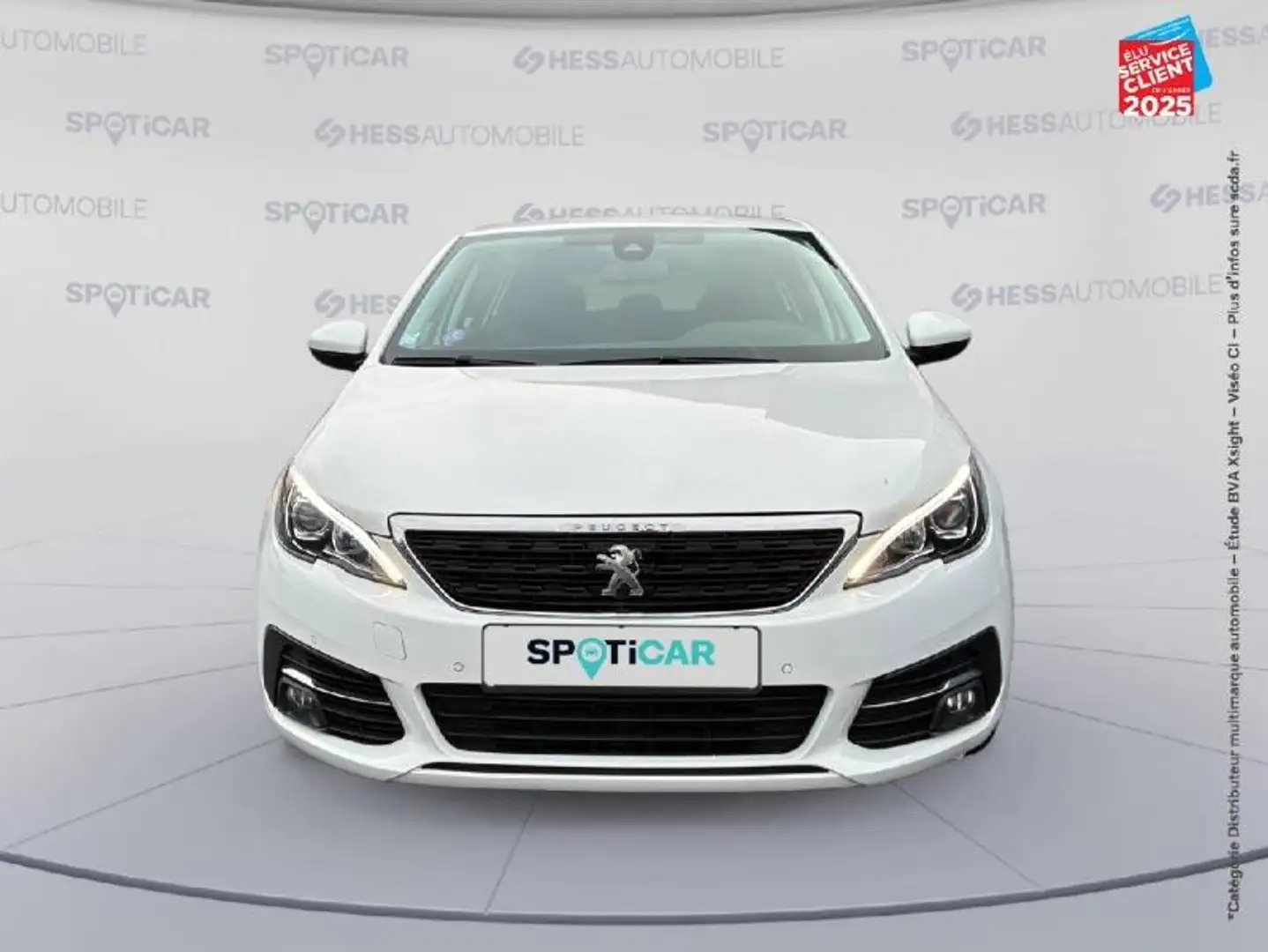 Peugeot 308 1.2 PureTech 110ch E6.3 S/S Active Business GPS Radar AR Carplay Blanc - 2